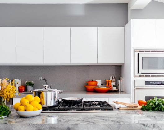 white over-the-range oven